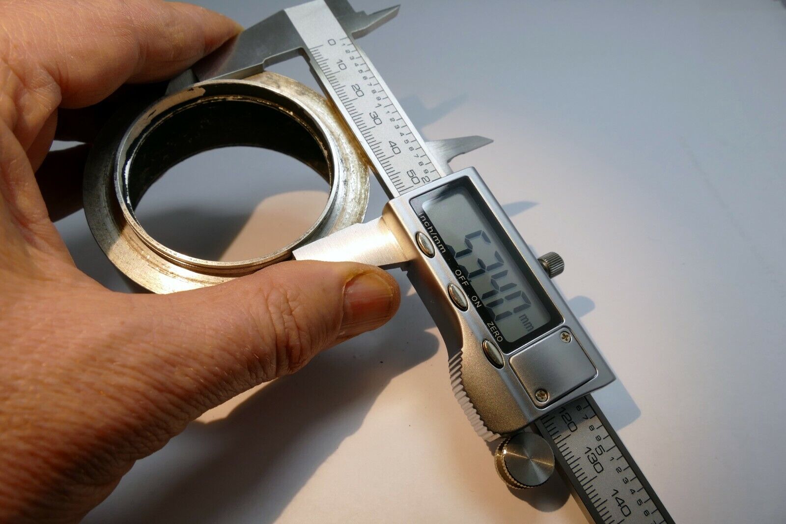 54mm Lens Hood screw in Shade Metal telephoto series 7 VII