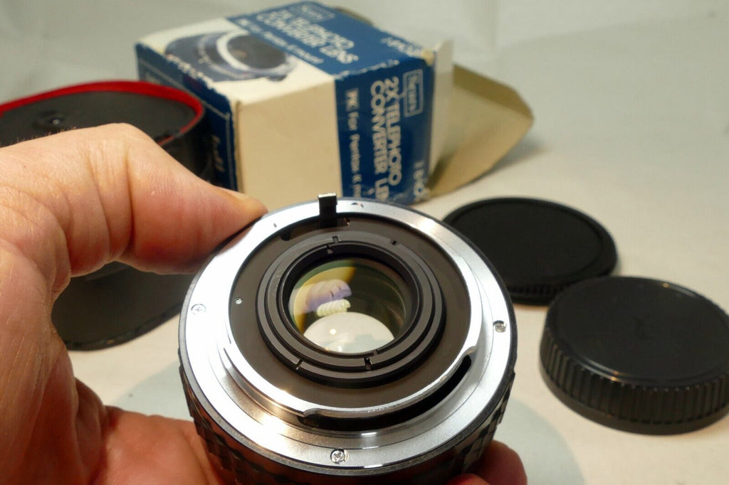 Sears Multi-Coated 2X Lens teleconverter for Pentax K PK mount manual focus