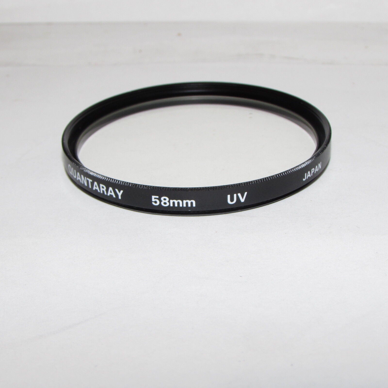 Used Quantaray UV 58mm Lens Filter Made in Japan S232552