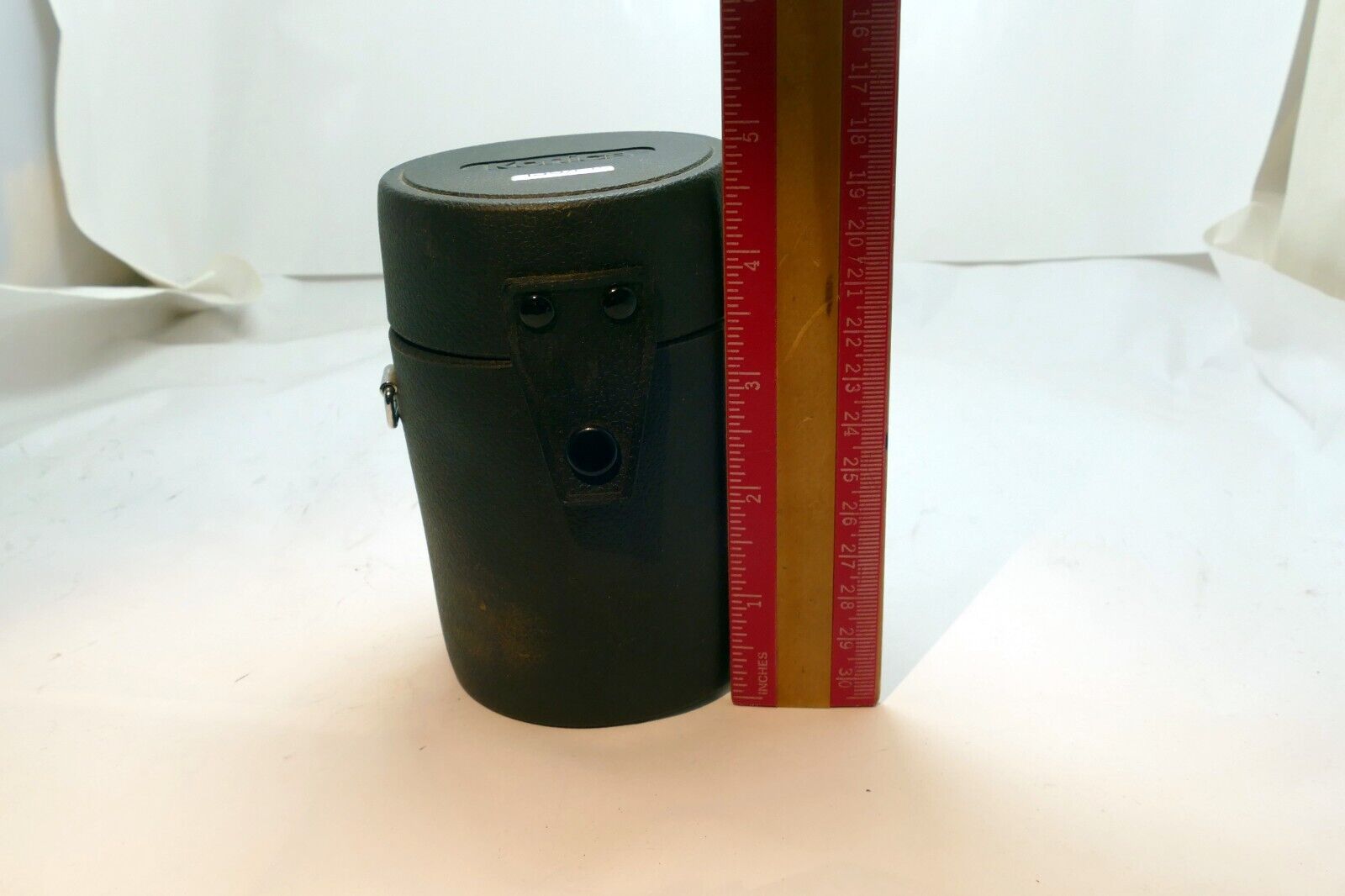 Konica Hexanon 135mm f3.5 AR lens empty Hard case for genuine OEM vintage