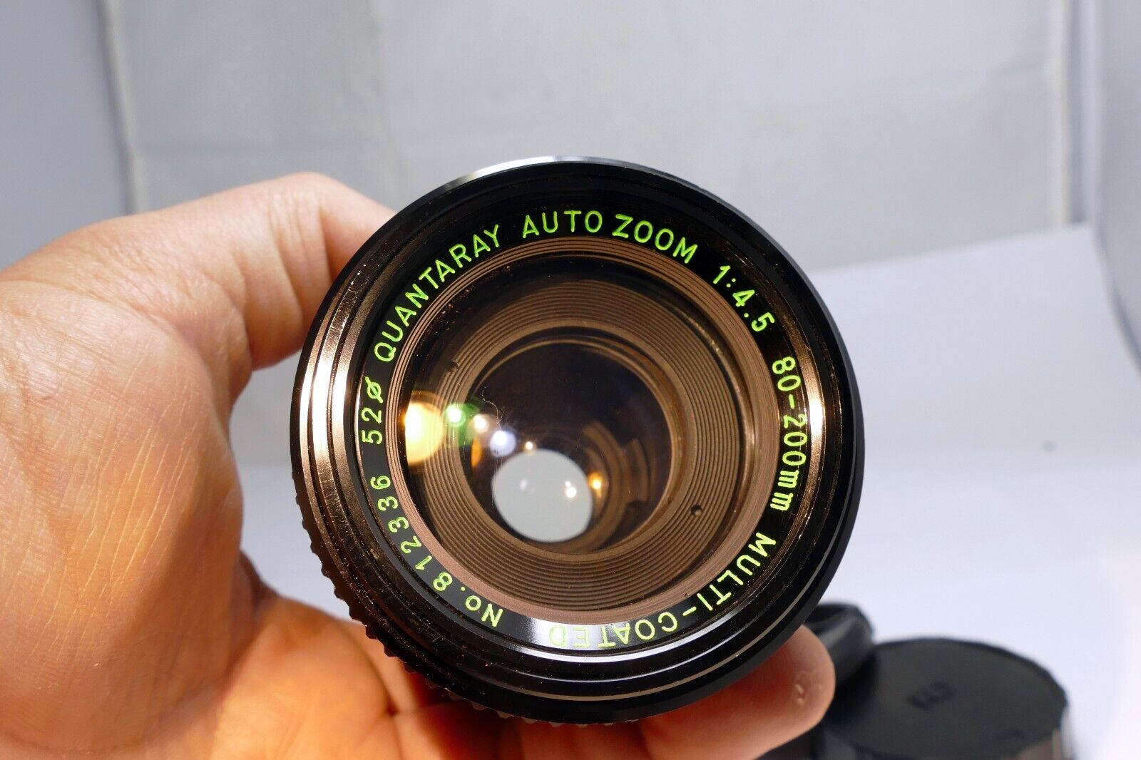 Quantaray 80-200mm f4.5 OM Multi-Coated MC lens for Olympus OM-2n OM-1