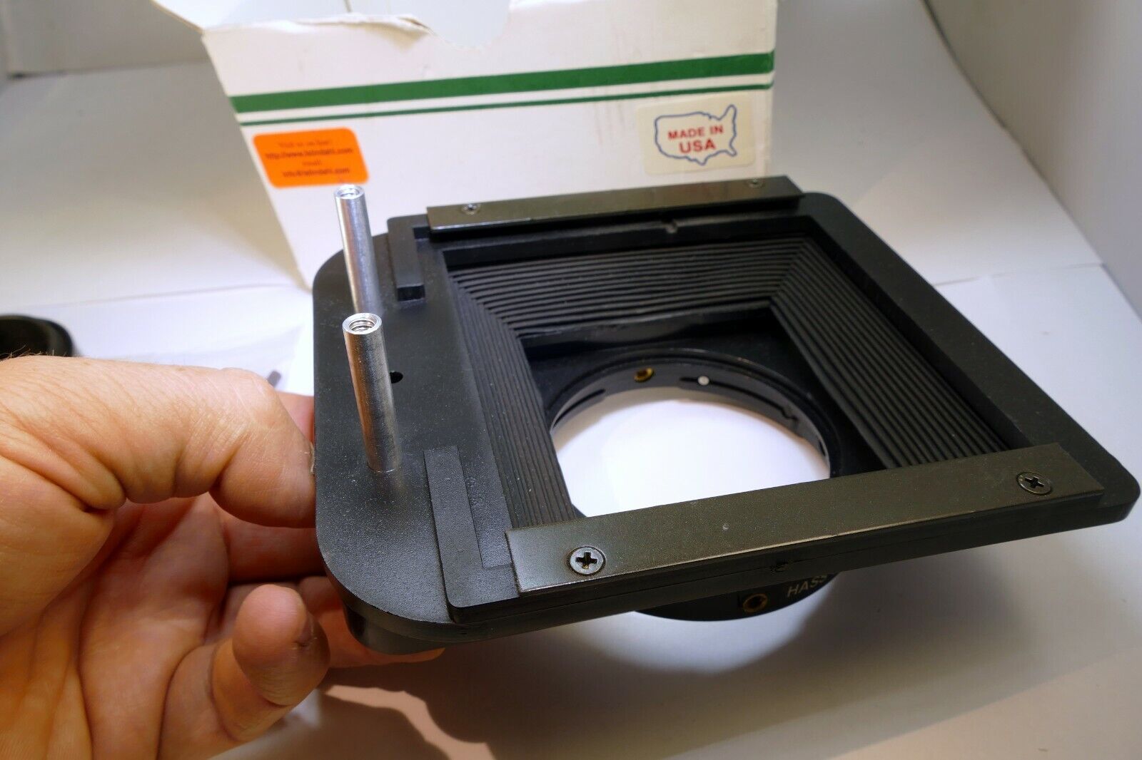 Lindahl Bellows lens Hood 31.1325 Bell-O-Shade Single slot CF B60 Hasselblad