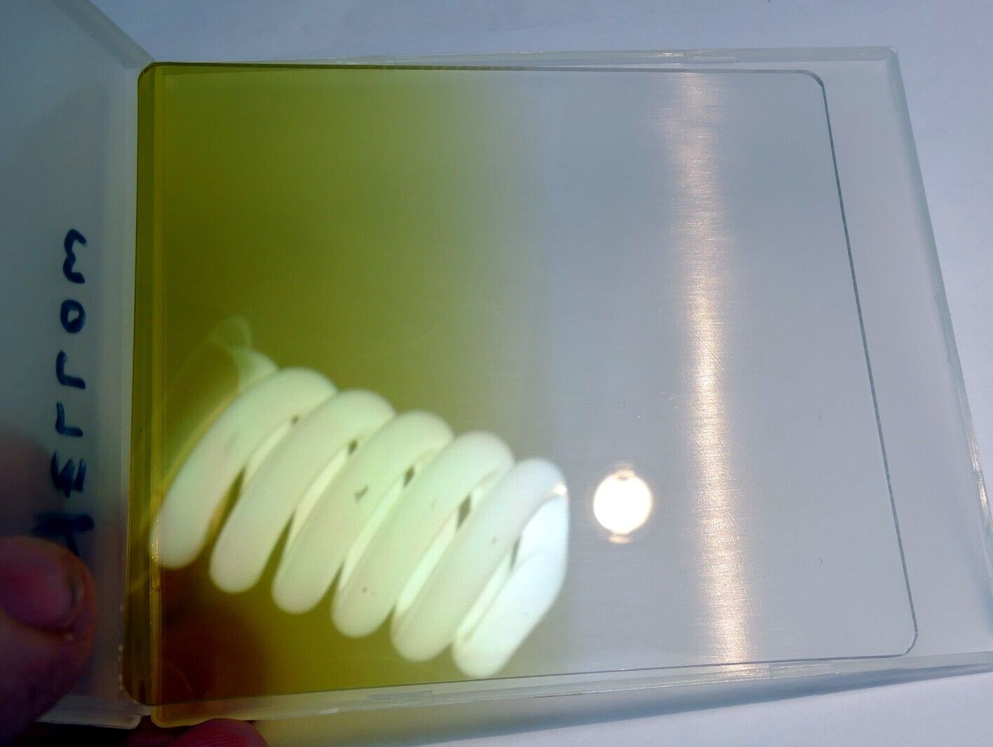 Yellow K2 Graduated Filter 84X95mm square drop in for Cokin M  P system