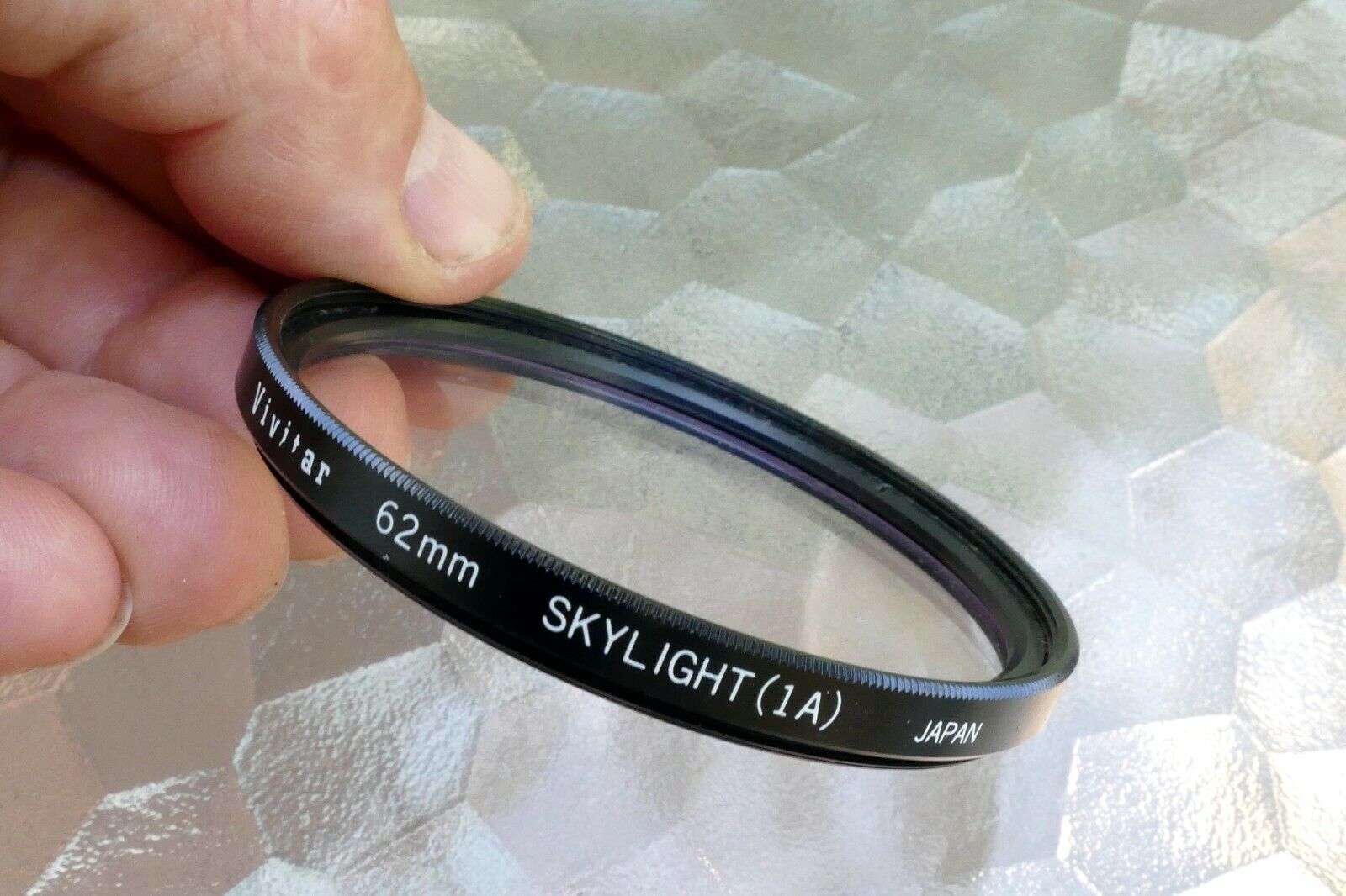 Vivitar  1A skylight  62mm  Filter  Lens Genuine OEM  made in Japan