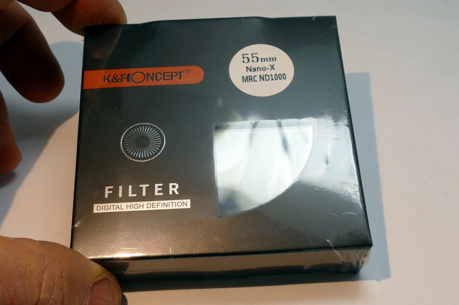 55mm K&F Nano X ND 1000 3.0 10 Stop Neutral Density Lens Filter IR