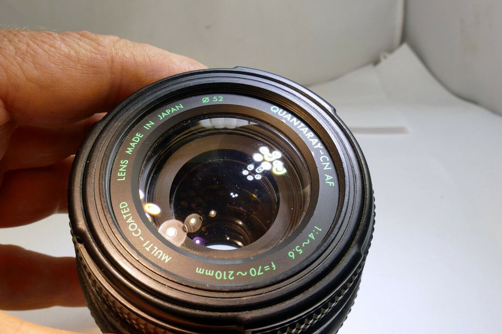 Quantaray 70-210mm f4-5.6 AF Lens for Canon EF - AS IS for arts repair error 99