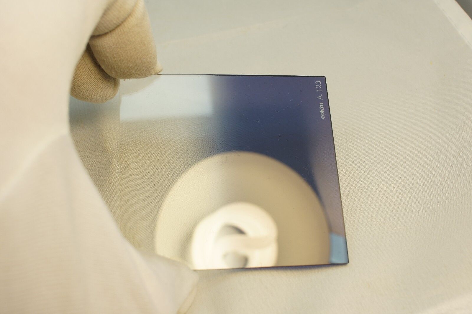 Cokin A 123 Gradual Graduated Blue B2 Light (A123) Filter Genuine Made in France