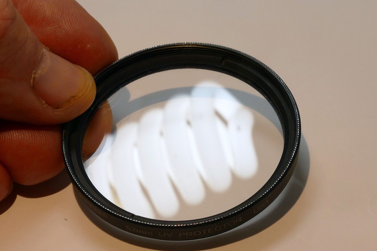 Tiffen 52mm UV Protector Filter Clear Glass  made in USA