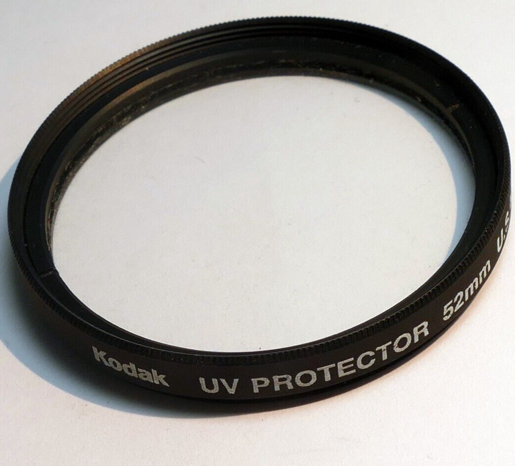 KODAK 52mm Filter UV Protector  threaded - genuine OEM, made in USA