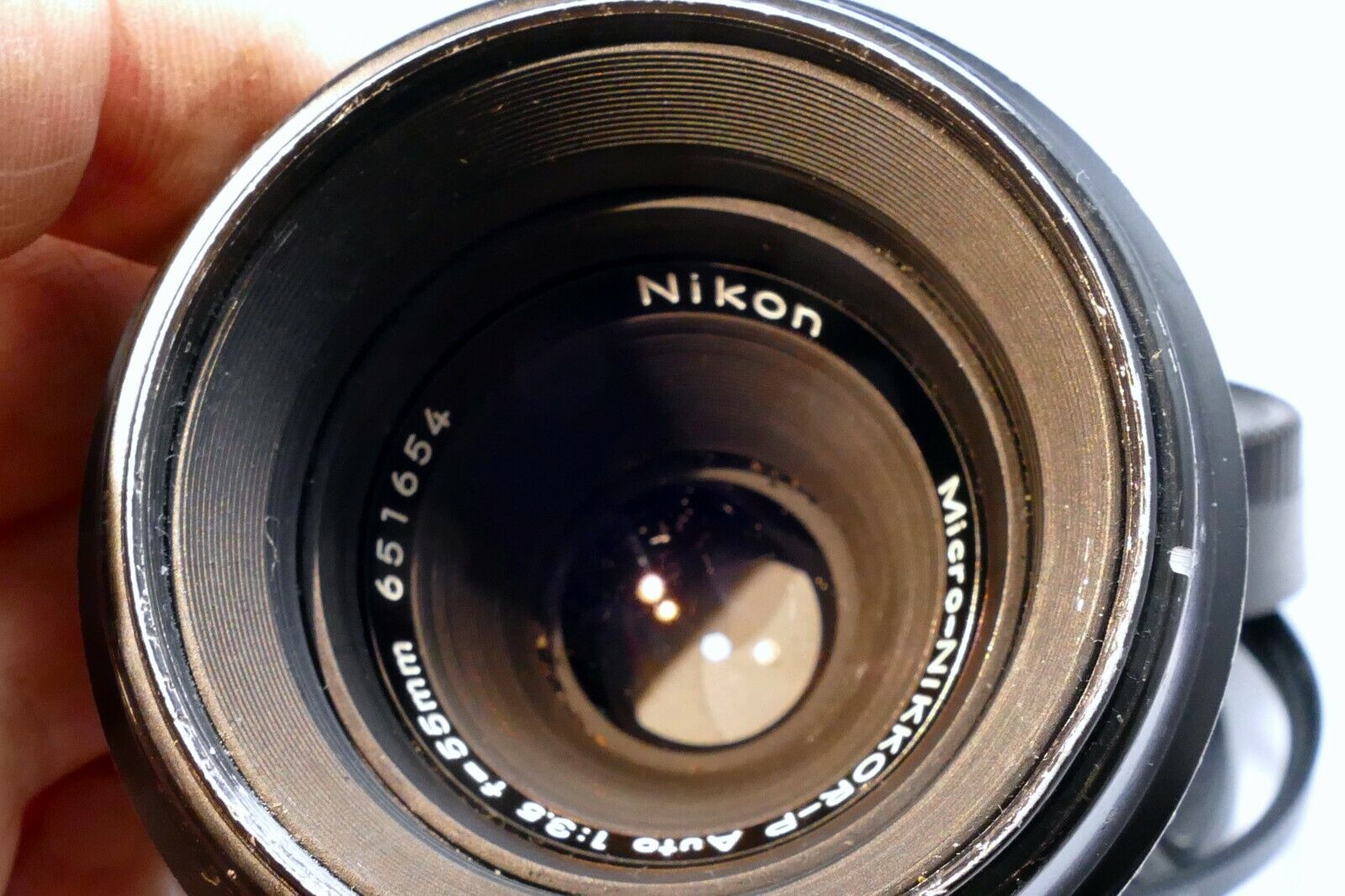 Nikon 55mm f3.5 Micro-Nikkor-P lens Non Ai close-up Non Ai F mount