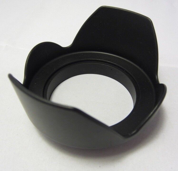 Used Plastic screw in mount Flower Petal 58mm Lens Hood for 18-55mm IS EF-S