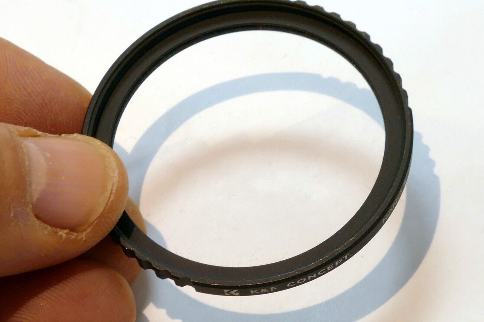 K&F Concept NANO-K 46mm Lens Filter Multi-Coated HMC ribbed rim