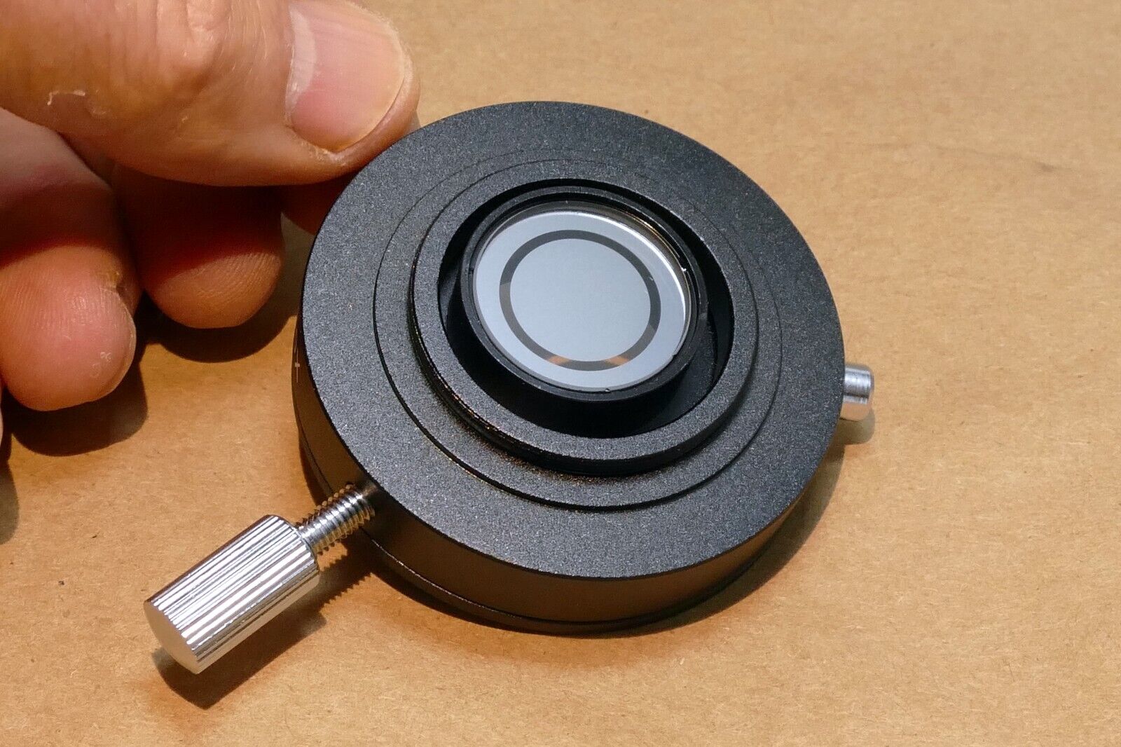 100X phase contrast ring Darkfield Condenser for Compound Microscopes  AmScope