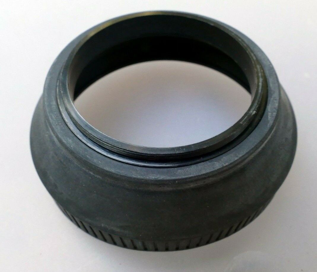 55mm Rubber Lens Hood Shade collapsible vintage screw in type