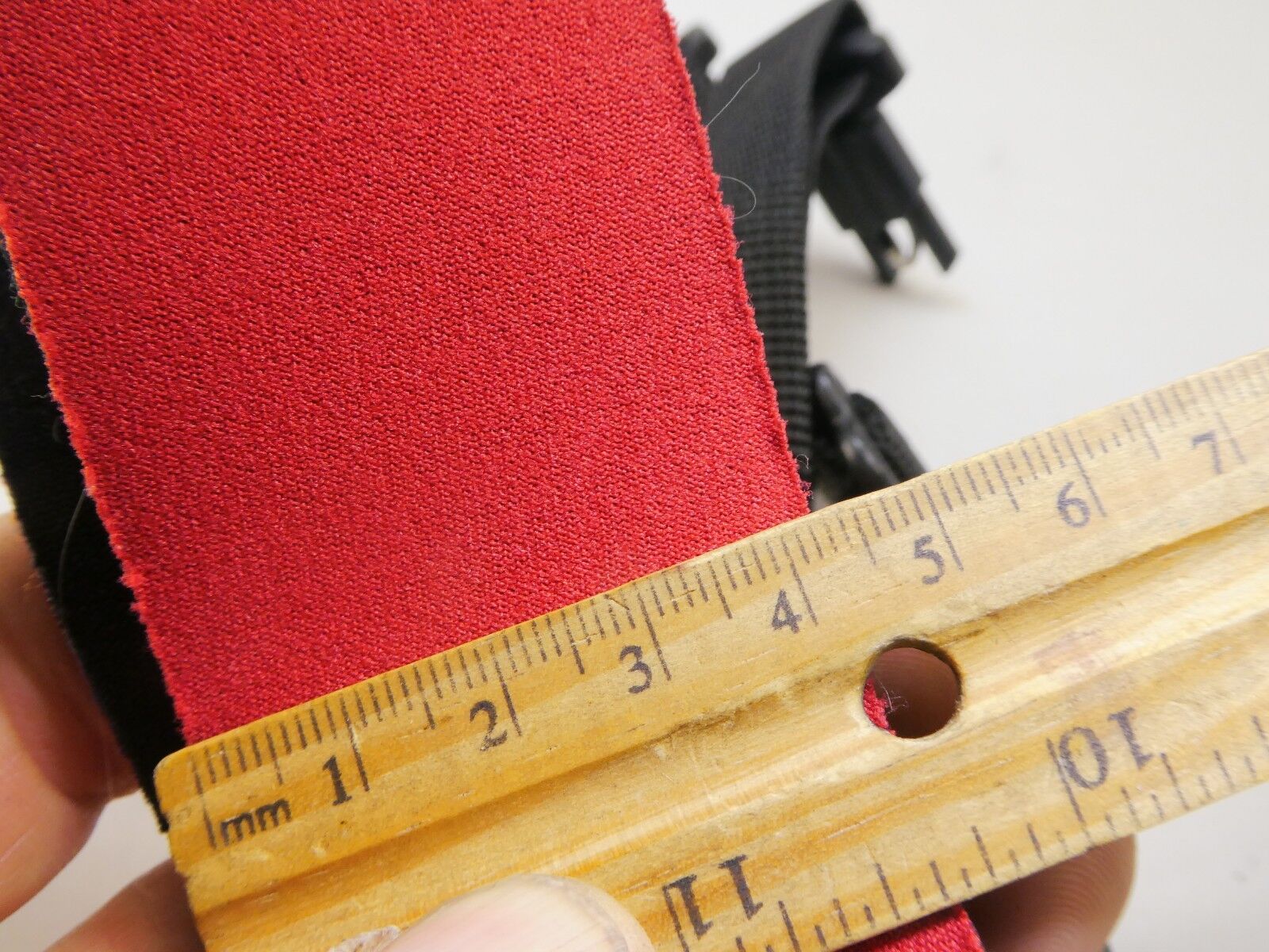 RED Neoprene Camera Neck Shoulder Strap with metal Hooks