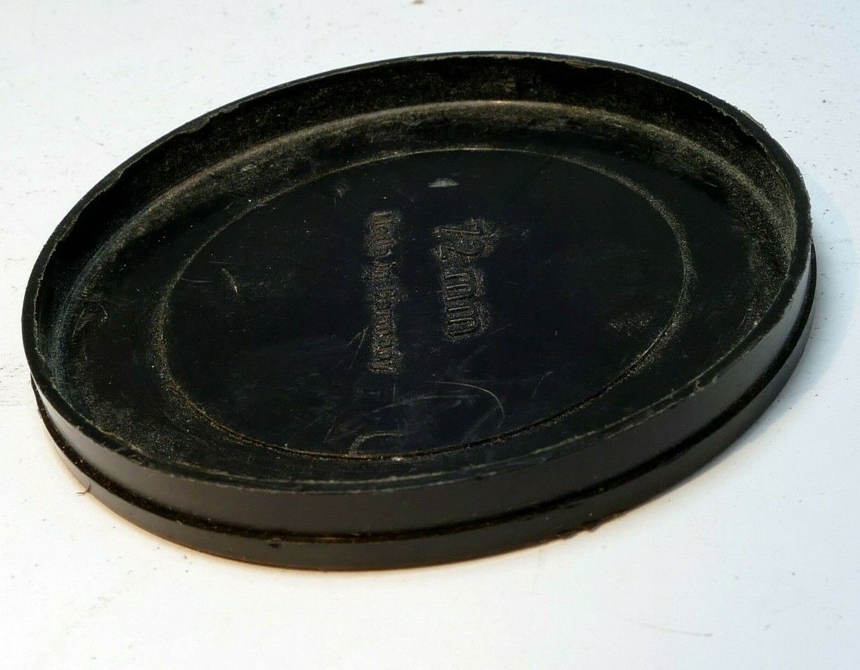 72mm Plastic Nikon Lens cap Slip on type plastic 74mm OD 72mm ID (not for 72mm r