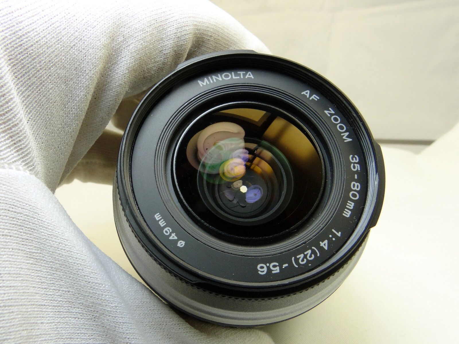 Minolta 35-80mm f4-5.6 Lens Maxxum AF inop - Parts or Repair AS IS