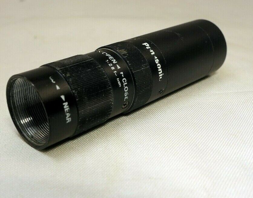 Panasonic f2.8 Pinhole C-Mount Industrial TV --   missing parts or repair AS IS
