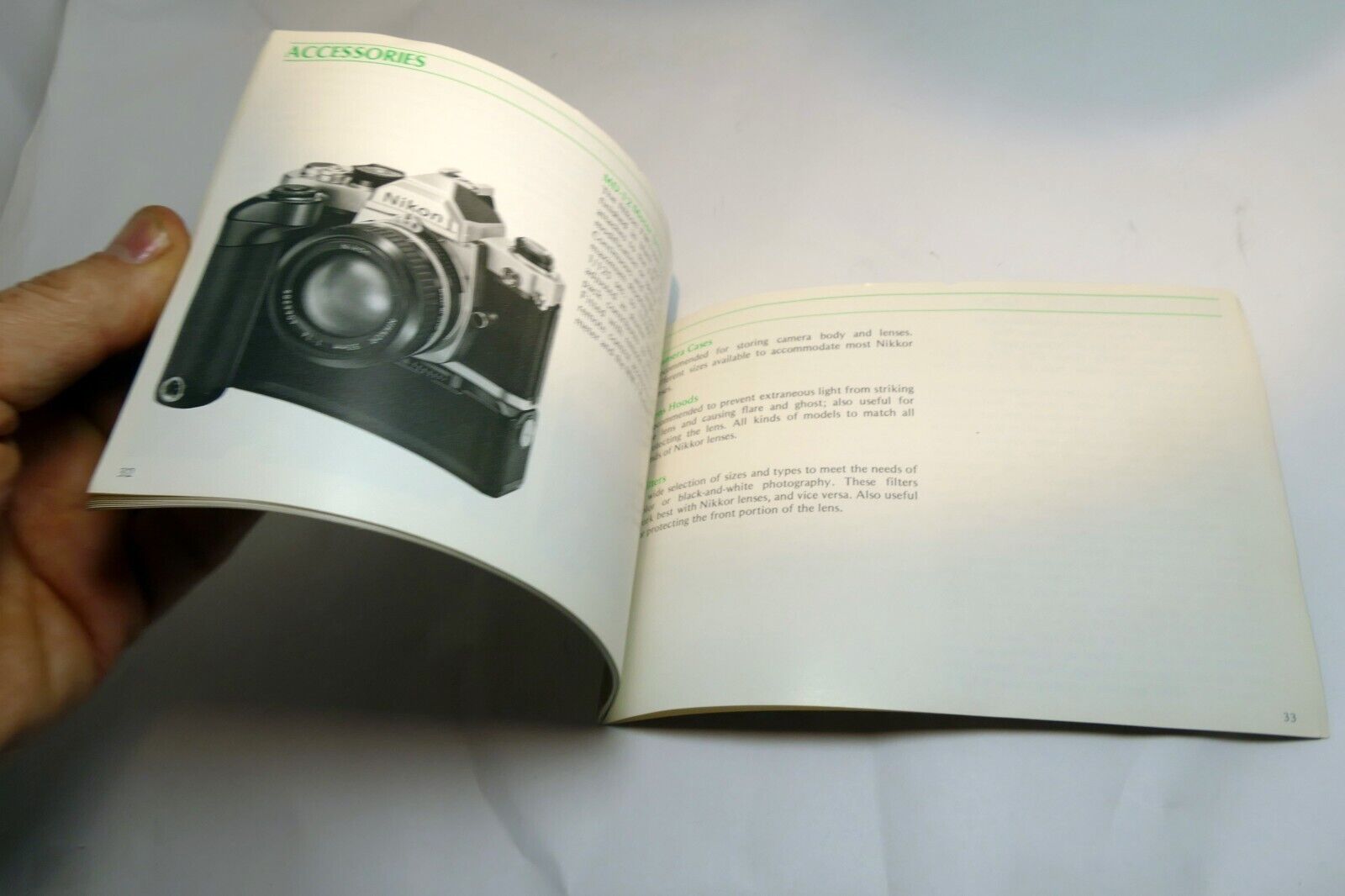 Nikon FM2 Camera Photography Guide Instruction Manual English EN - OEM vintage