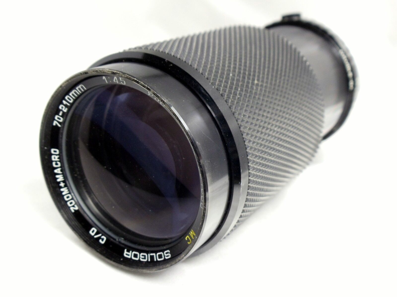 Soligor 70-210mm f4.5 OM lens manual focus for Olympus