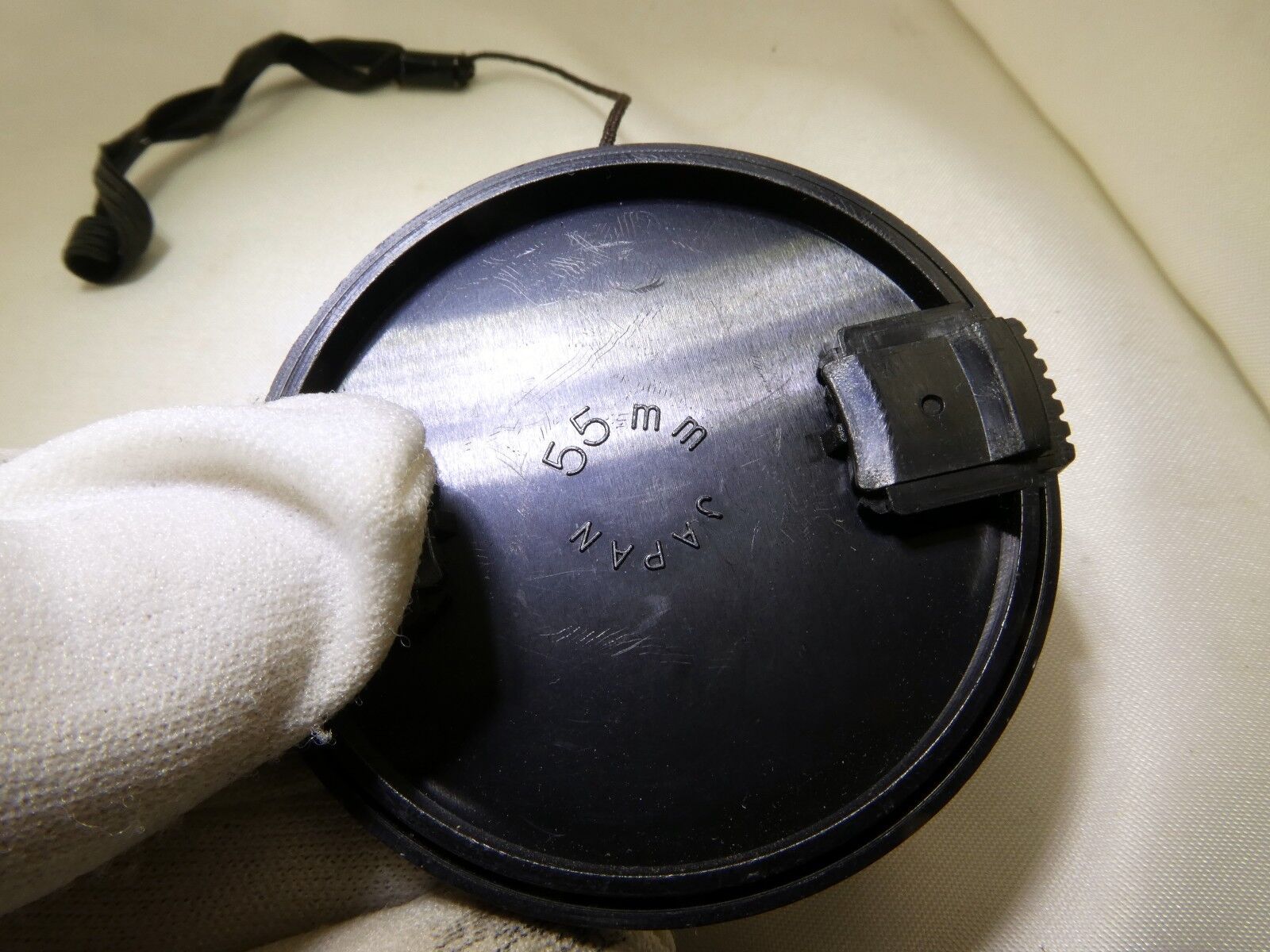 Vivitar 55mm Lens Front Cap Snap on type Plastic Genuine OEM