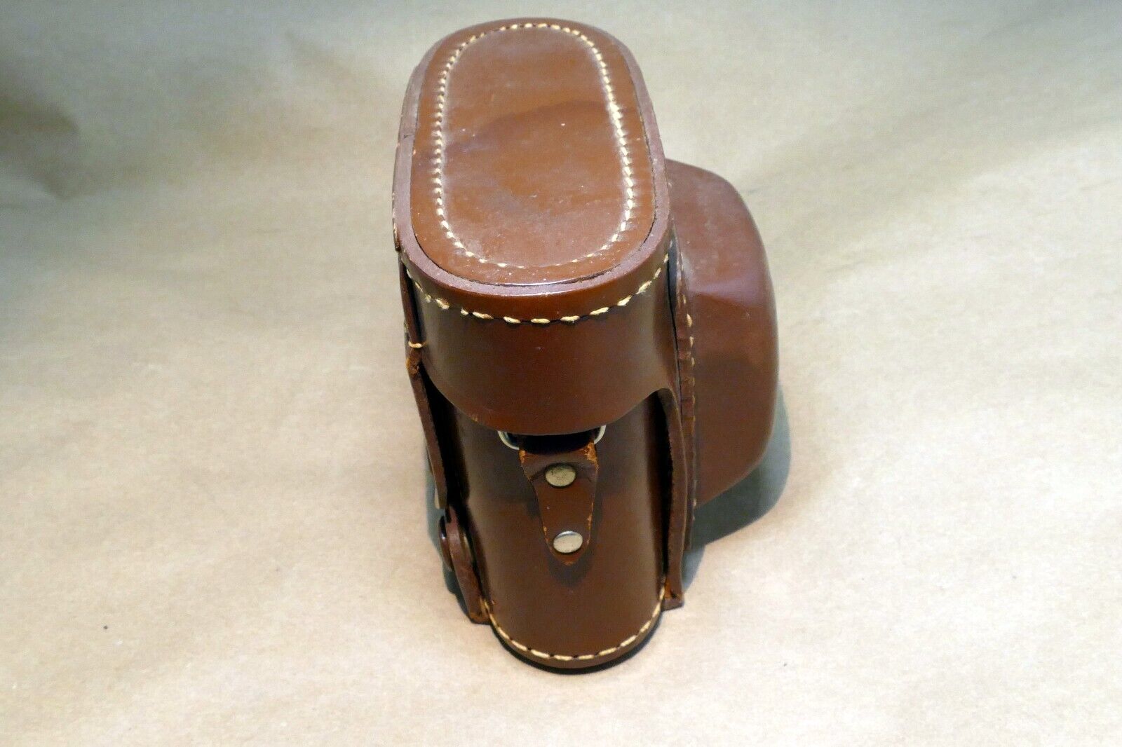 vintage camera case small Kodak Ansco Agfa rangefinder