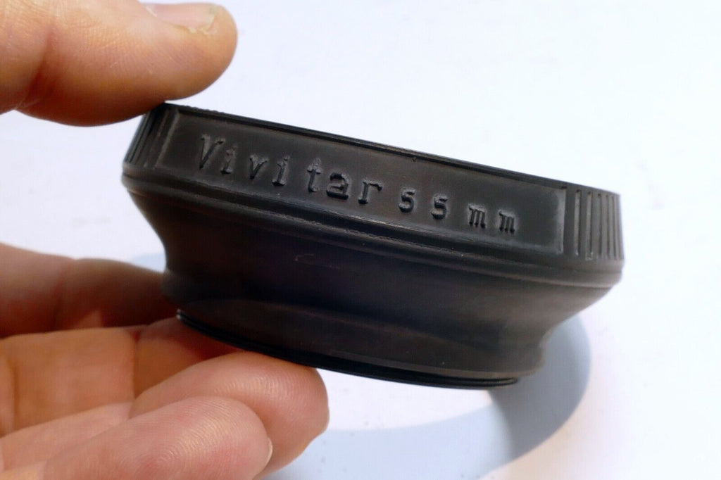 Vivitar 55mm Rubber  Lens Hood Shade for  for 50mm f1.4