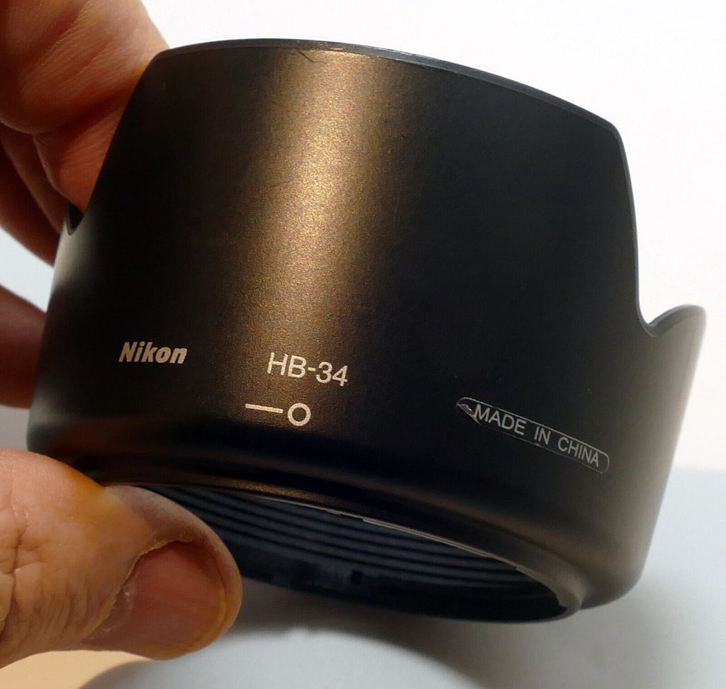Nikon HB-34 Lens Hood Shade for AF-S DX 55-200mm F4-5.6G ED  - - -  Genuine OEM