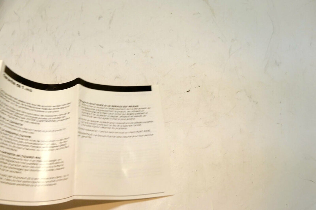 Certificate of Warranty for Vivitar one 1  compact camera