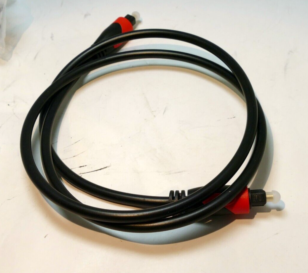 Optical Cable Digital Audio Sound Fiber Optic SPDIF Cord Wire 34" long