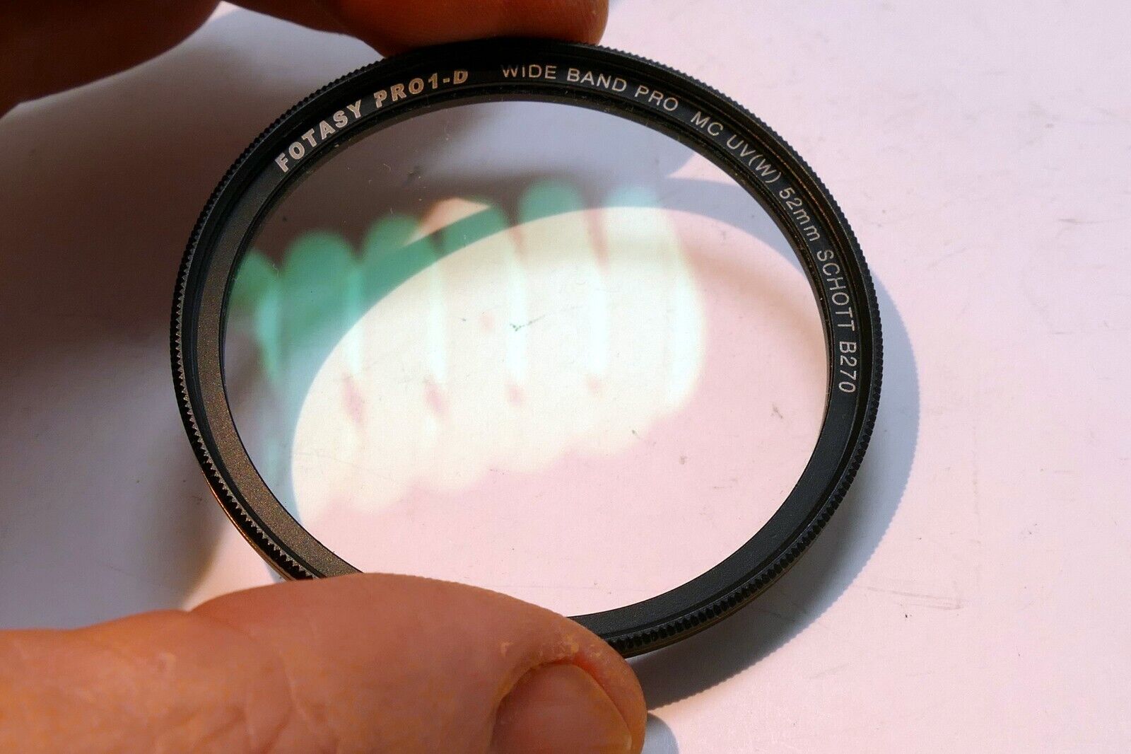 Fotasy RO1-D Wide Band UV  W 52mm Lens Filter wide angle thin profile