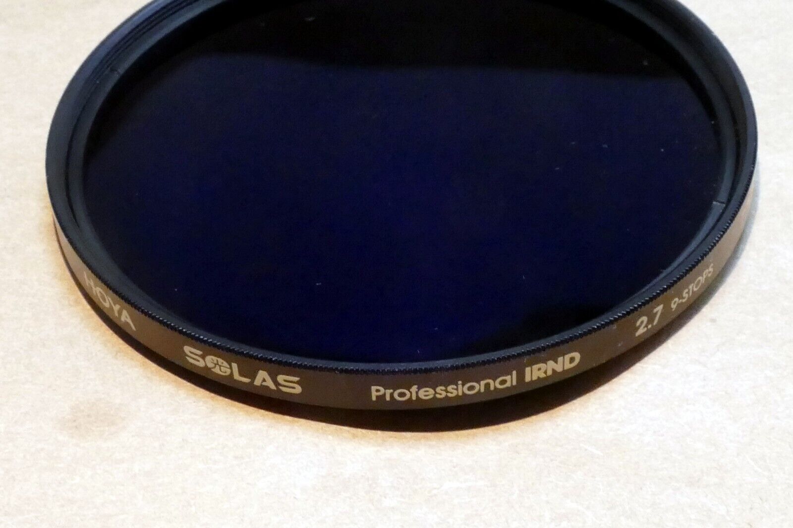 Hoya SOLAS IRND 2.7 77mm Infrared Neutral Density Filter 9-Stop ND X9
