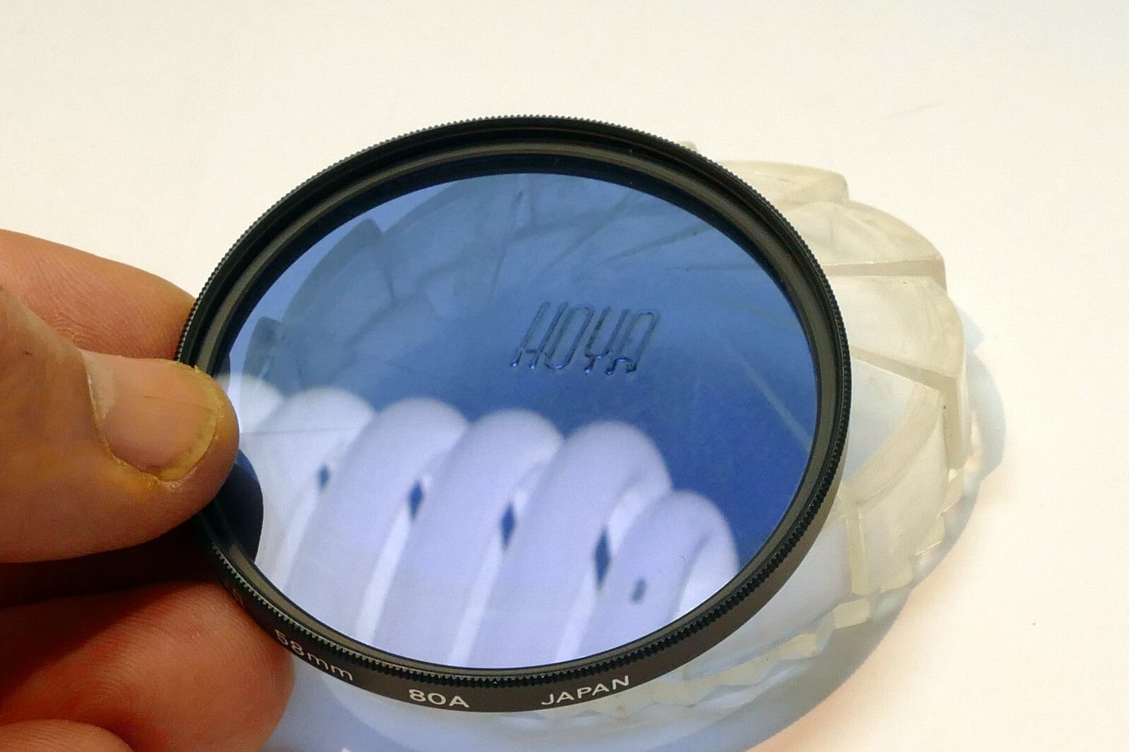 HOYA Lens Filter 58mm 80A blue