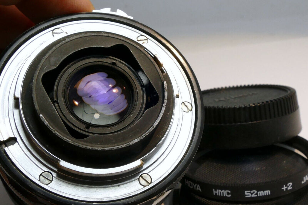 Nikon 55mm f3.5 Micro-Nikkor-P lens Non Ai close-up F mount  macro close-focus