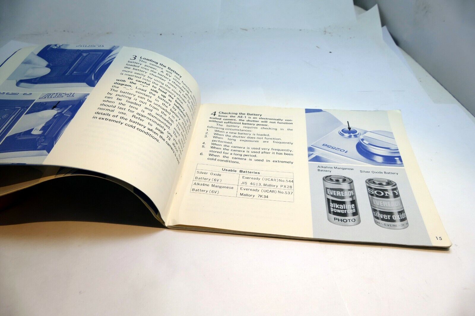 Canon AE-1 camera Manual Guide   Instructions EN Instruction Guide