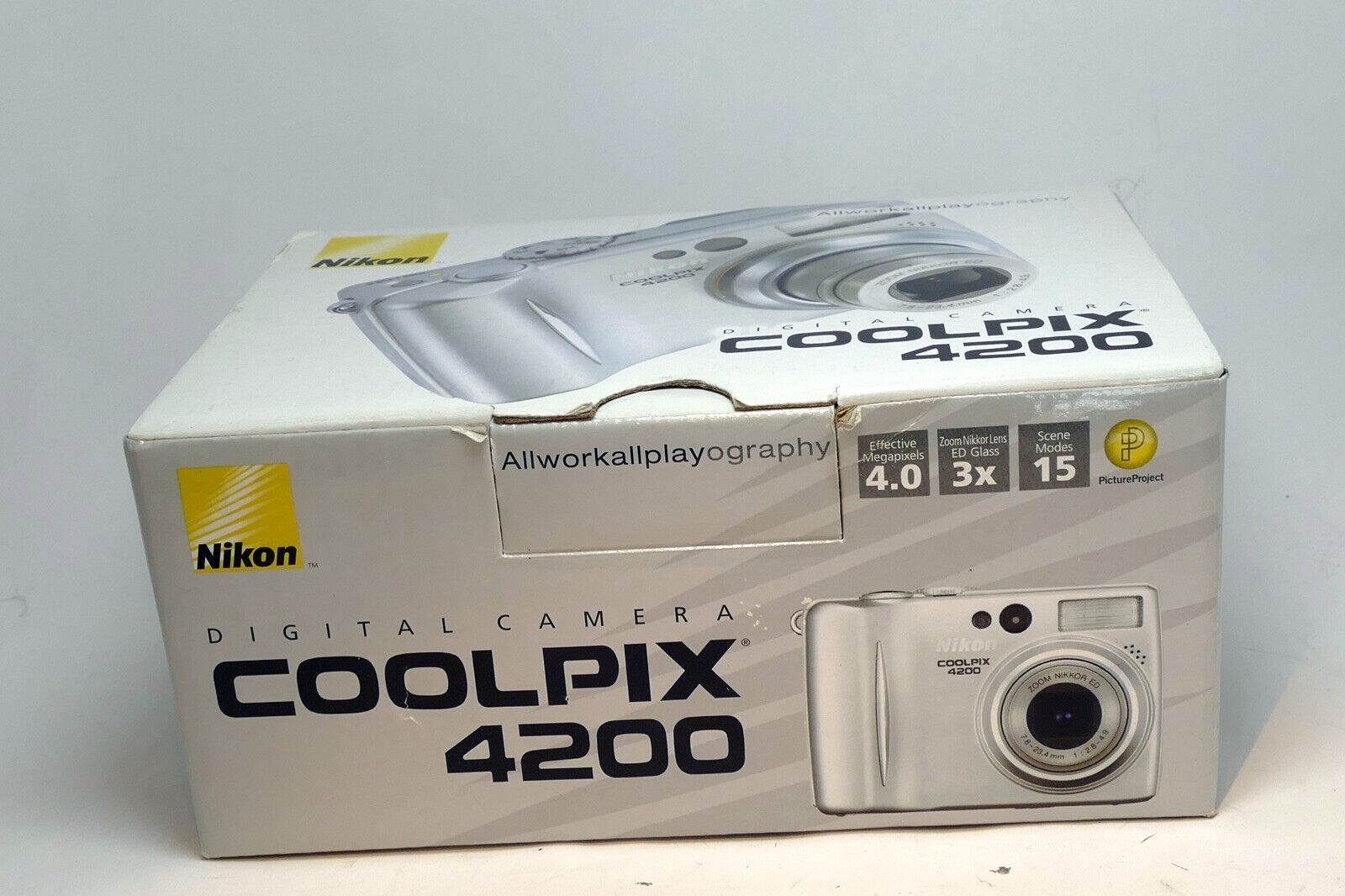 Empty Box  for Nikon Coolpix 4200 camera