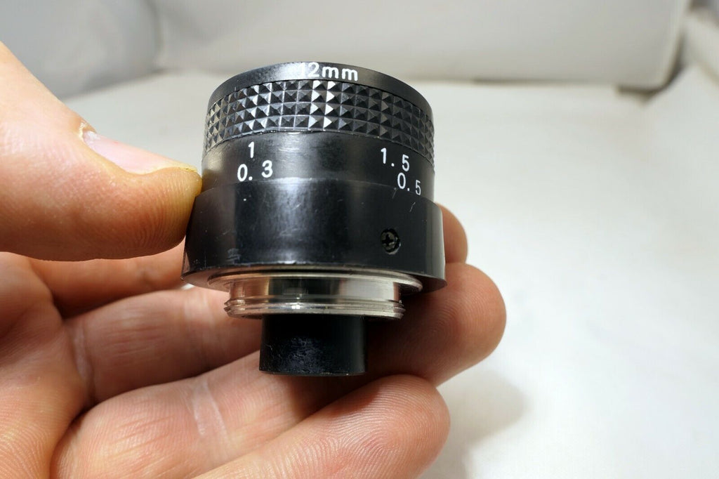 TV 12mm C-Mount (without aperture) lens