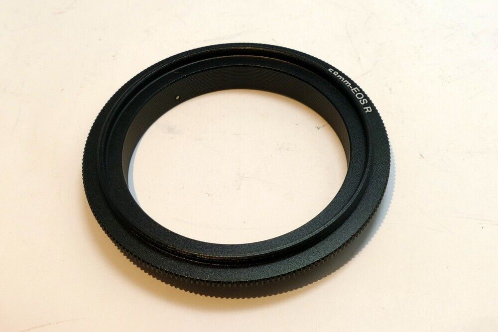 58mm Macro Close-Up Reverse Lens Adapter Ring For Canon EOS R mirrorless cameras