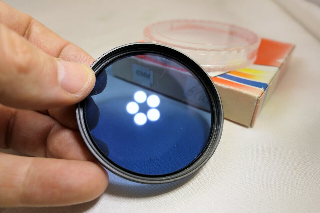 Eitar 62mm 80A Blue lens filter open box