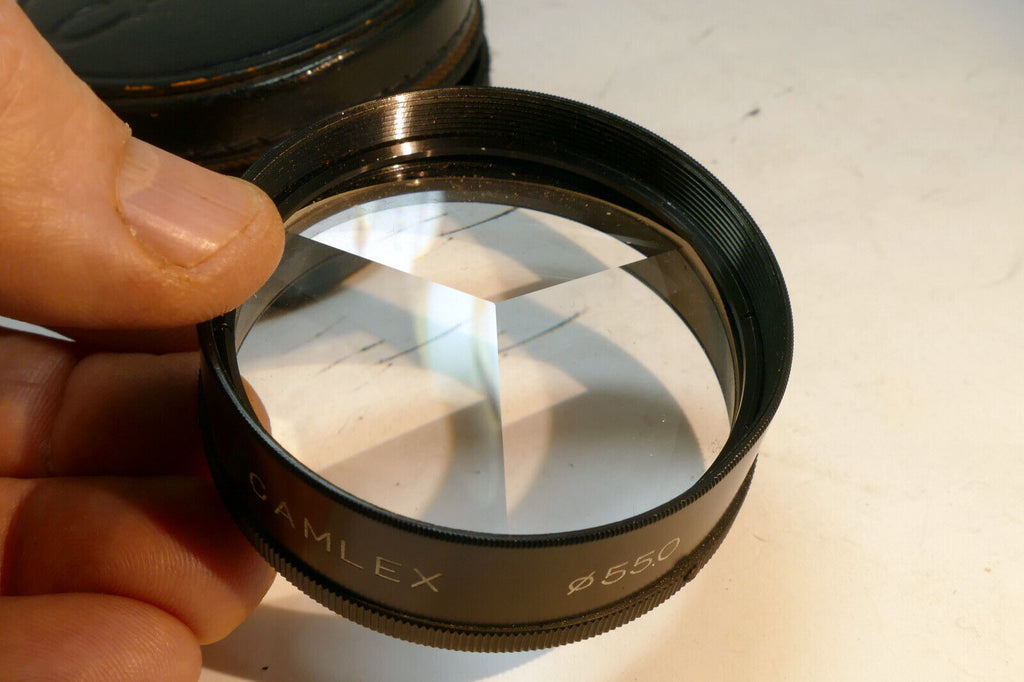 Camlex  Miracle Multi- Image 55mm lens Filter, MULTIVISION 3-D special effrect