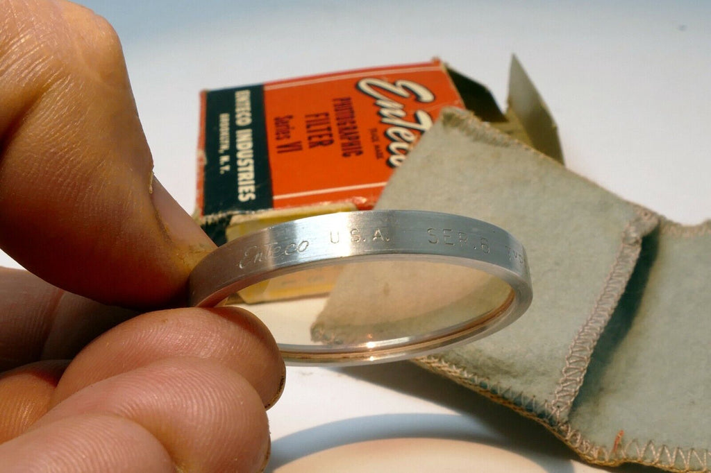 Enteco Lens filter drop in series 6 VI  85C Converts 4900°K to 3200°K Tungsten