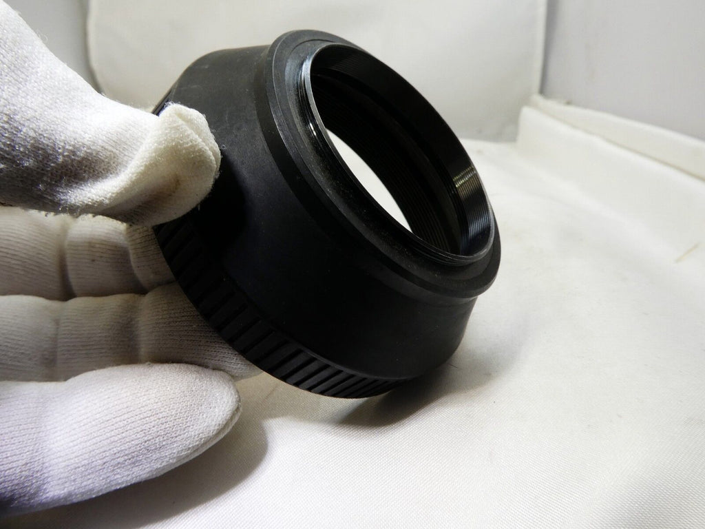 52mm Rubber Lens Hood with plastic rim  made in Japan with threads in the front