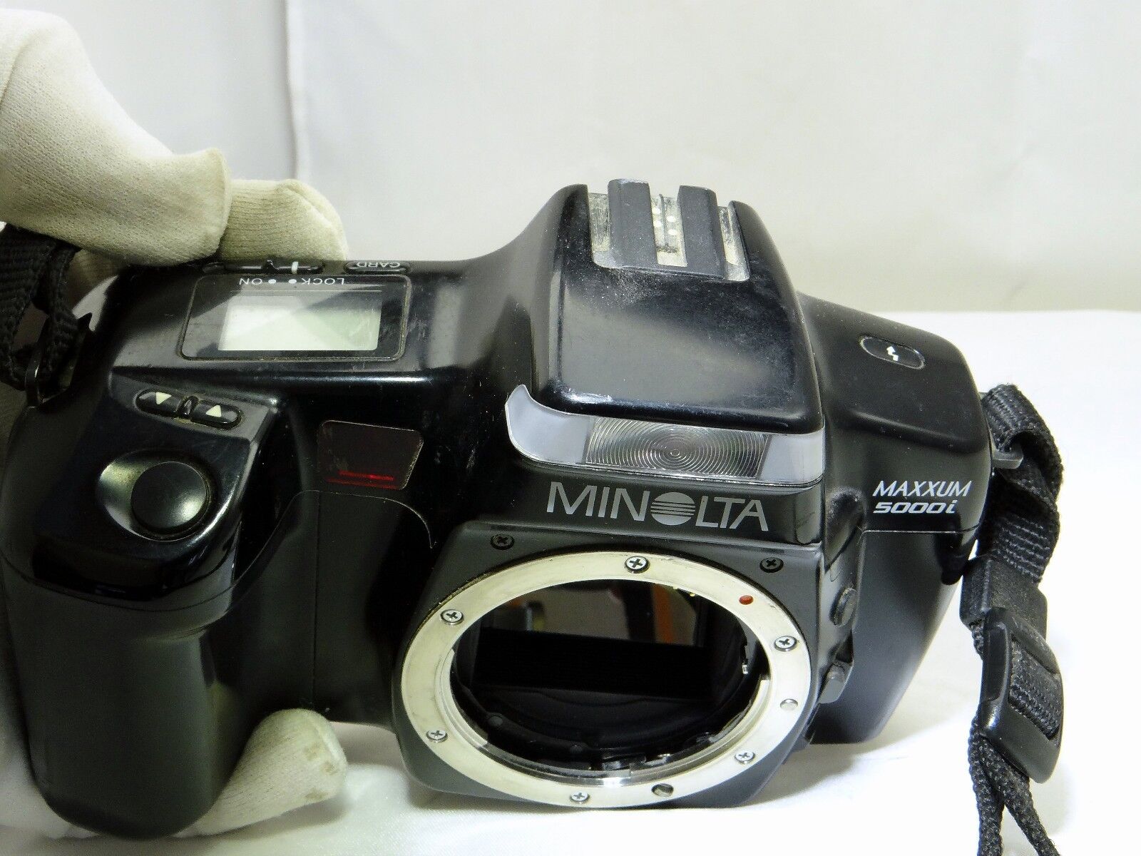 Minolta Maxxum 5000i 35mm SLR Film Camera AS IS parts repair