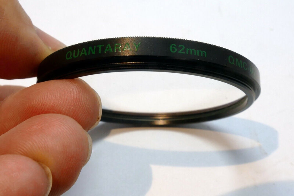 Quantaray UV 62mm Lens Filter made in Japan multi-coated QMC-UV