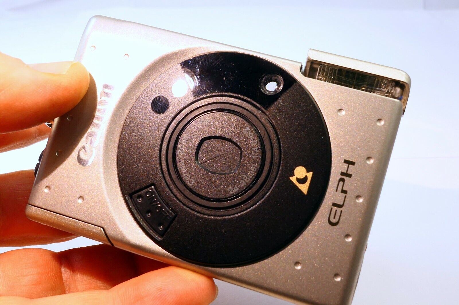 Canon Elph APS film Camera does not work AS IS Parts or Repair