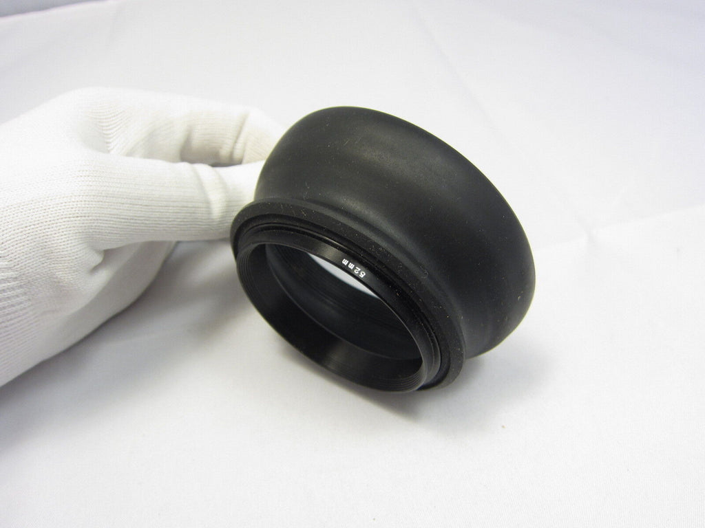 Generic 52mm Collapsible Rubber Lens Hood  Screw in type for 50mm