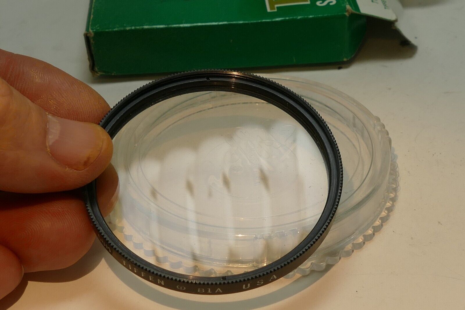 58mm Tiffen Ji-trans 81A Warming Filter made in USA