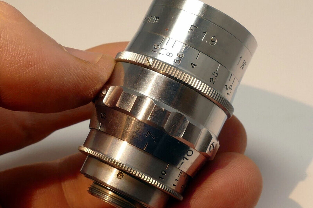 Teleamcon 38mm 1 1/2 INCH F1.9 TELEPHOTO 8MM Lens for 8mm MOVIE CINE C