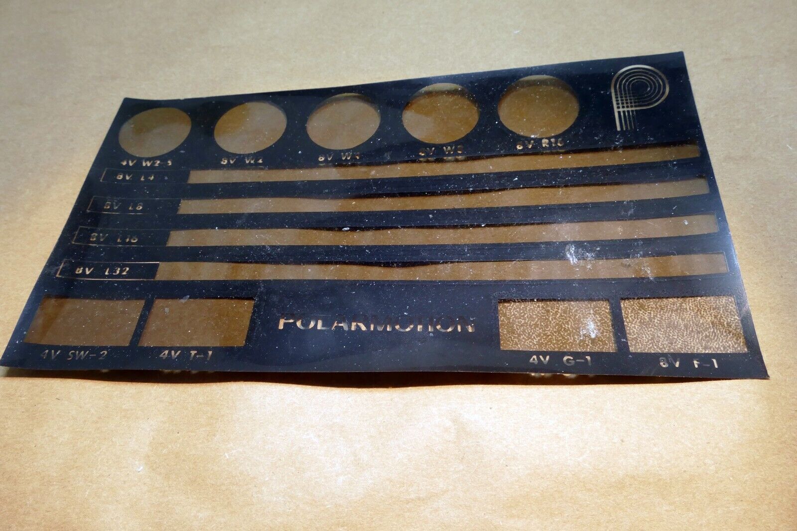 Microscope Microscopy s Polarmotion kit sheet W2-S W4 R16 L32