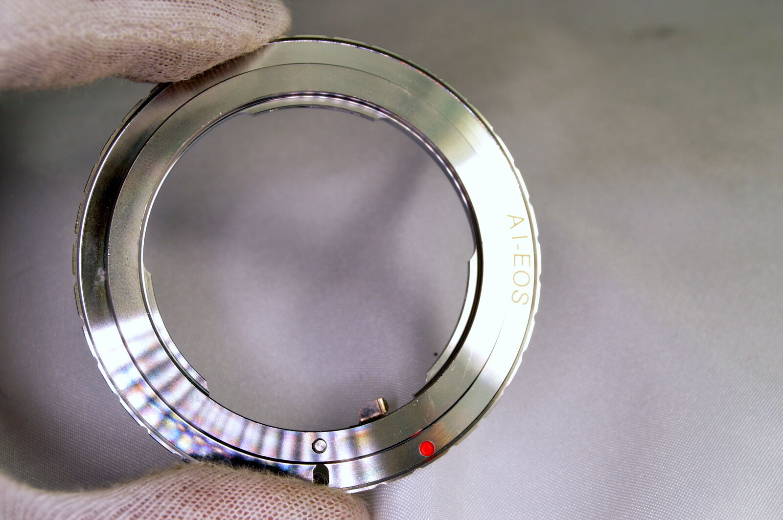 Nikon F (Ai Ai-s) lens mount adapter for Canon EOS EF-S cameras 60D 5D Mark 3 7D